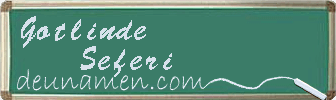 Gotlinde Seferi Visitenkarte
